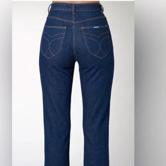 Rolla’s~ Original High-Rise Straight Organic Cotton Jeans in size 25 - Picture 16 of 16